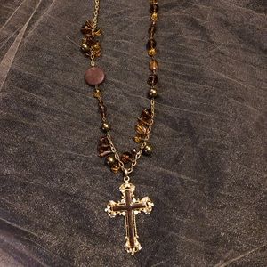 Long fashionable necklace